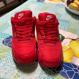 Red air max 90